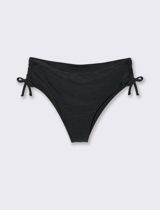 Slip mare donna laccetti regolabile - Nero