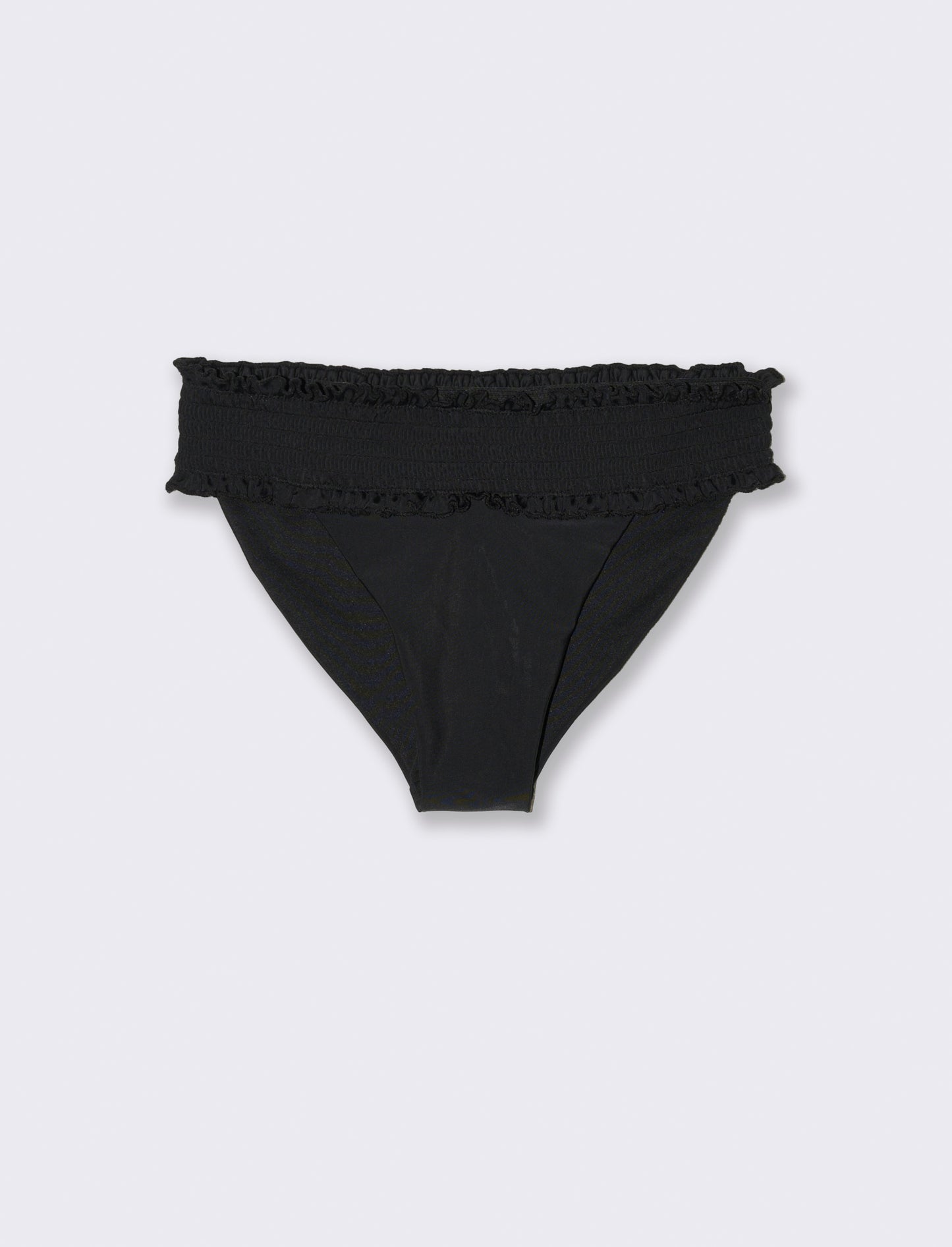 Slip mare donna con laccetti regolabili - Nero