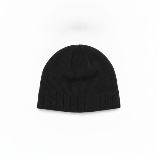 Cuffia basic uomo doppia versione - Nero