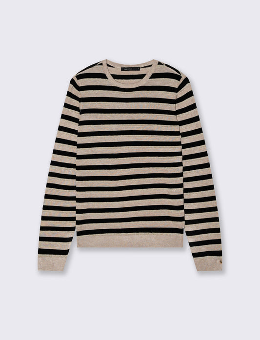 PULLOVER CON FANTASIA A STRISCE - var 2
