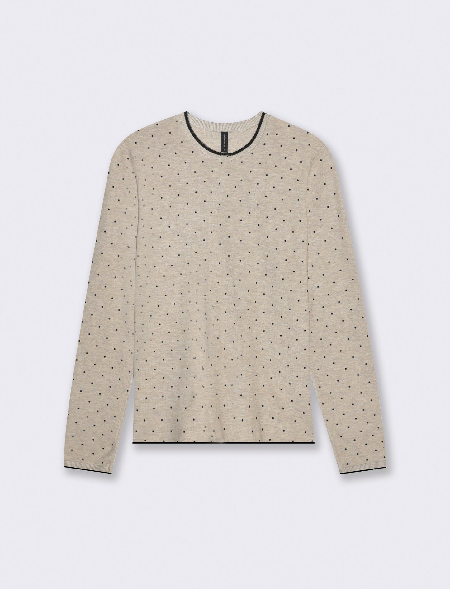 PULLOVER STAMPATO - Beige grano