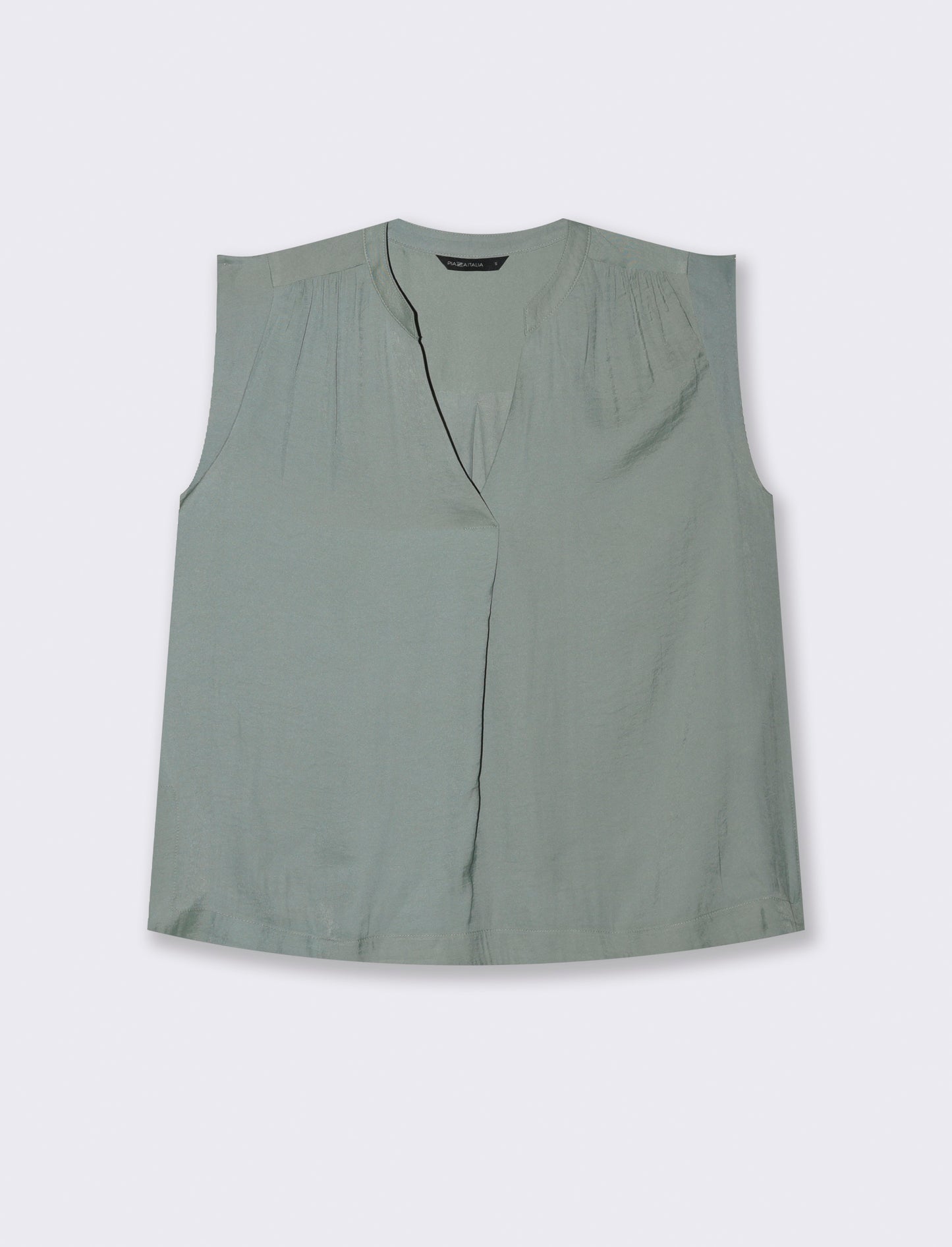 CASACCA  CON SCOLLO A V - Verde foresta