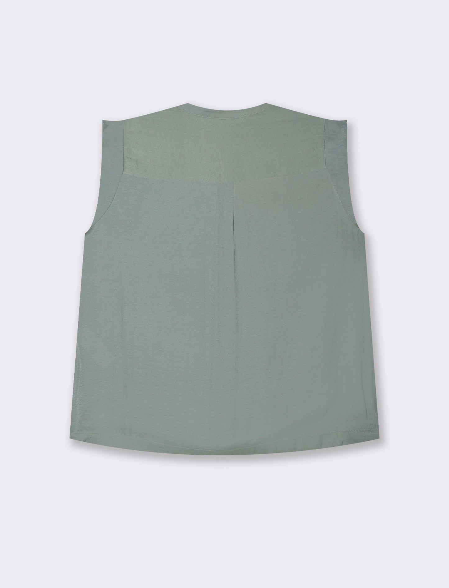 CASACCA  CON SCOLLO A V - Verde foresta