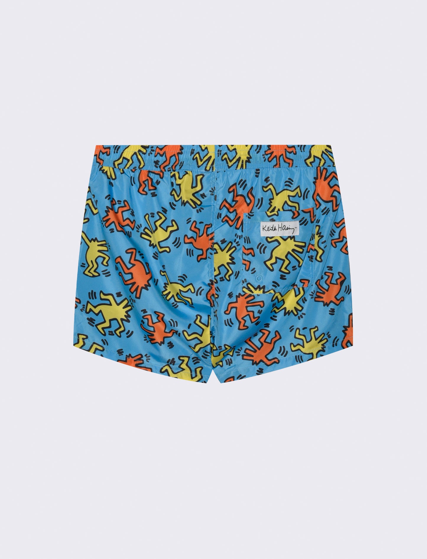 Costume mare stampa one piece da uomo - Celeste