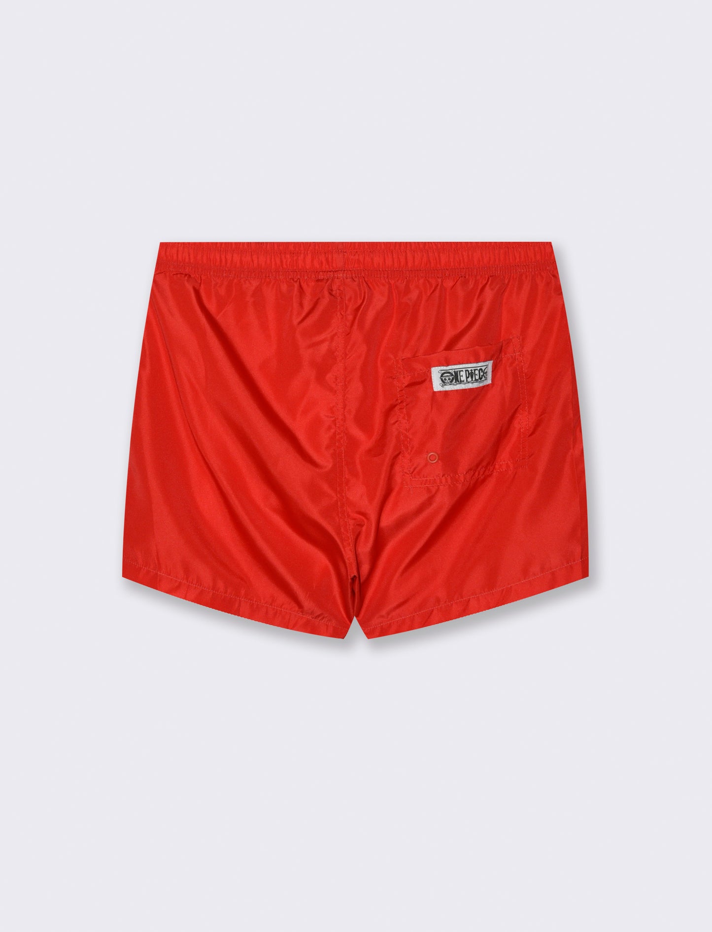 Costume mare stampa one piece da uomo - Rosso