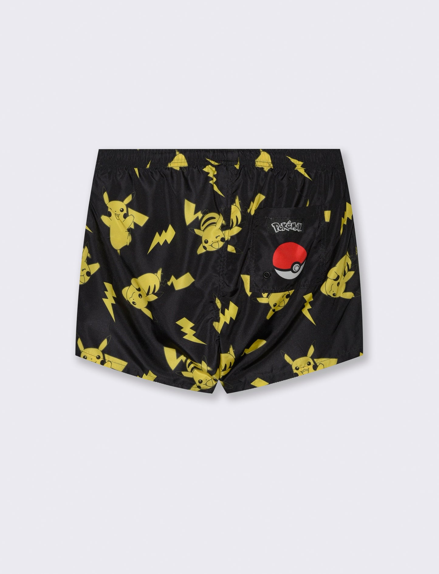 Man's pokemon print swimwear costume - Black