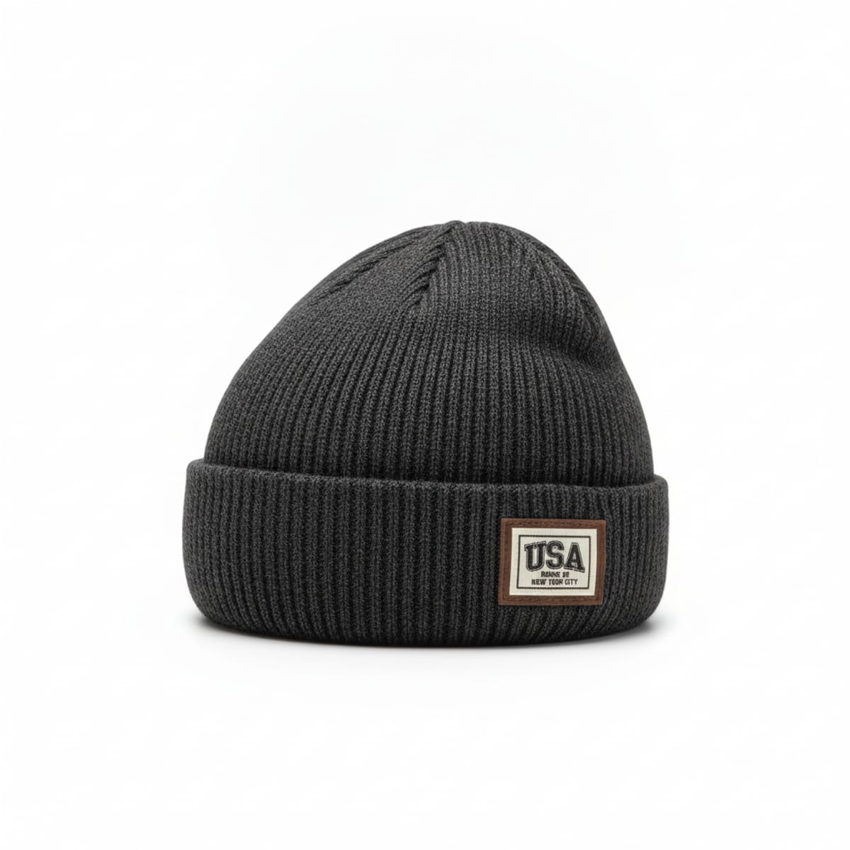 Men's Cuffed Hat - Grey