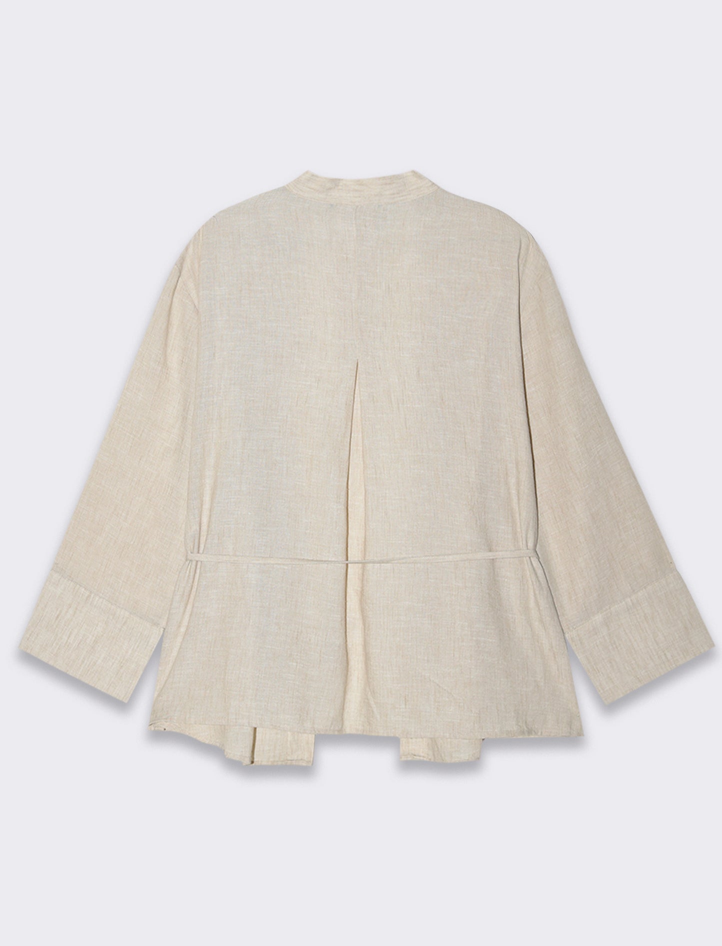 CAMICIA KIMONO - Beige corda