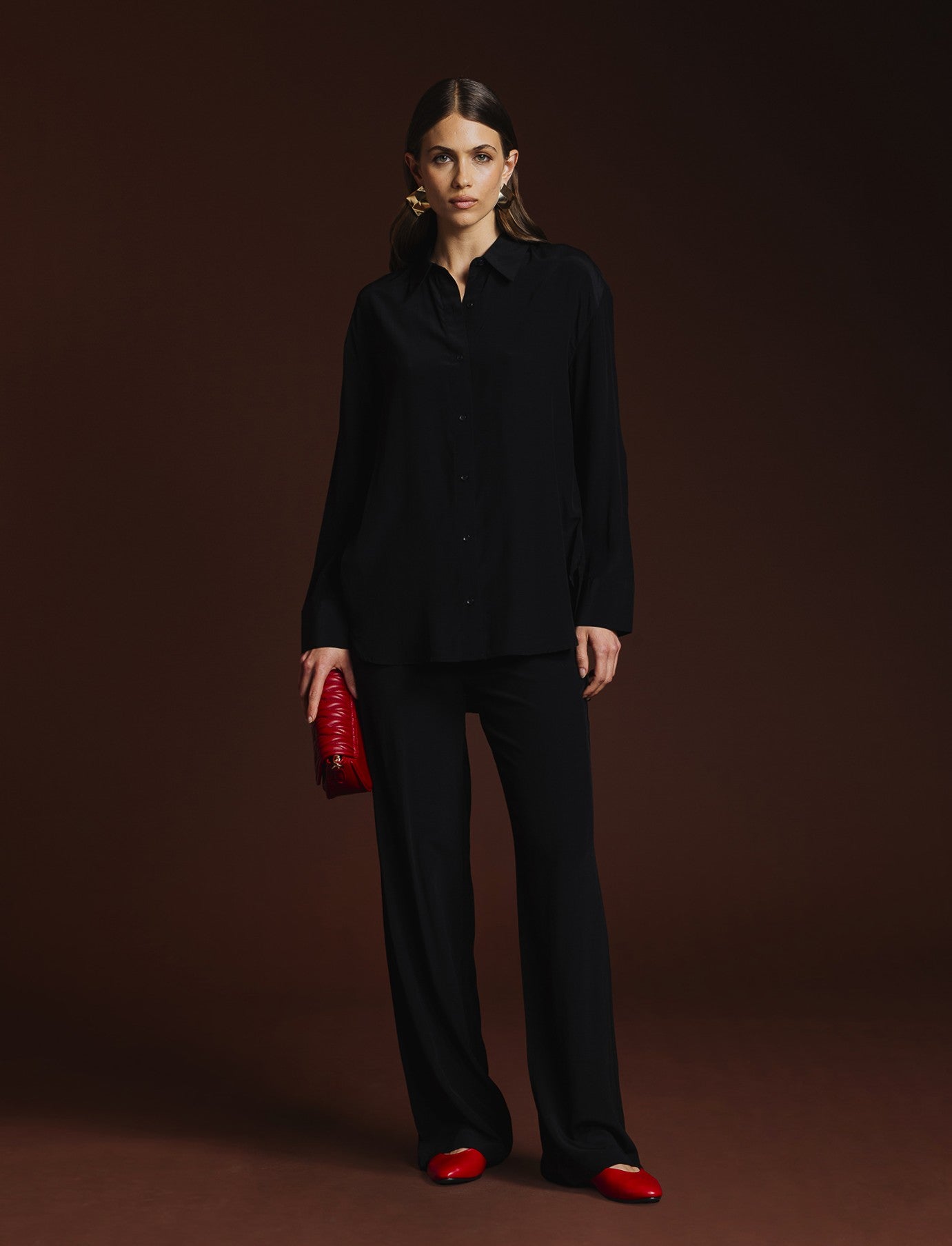 PANTALONE CON COULISSE - Nero