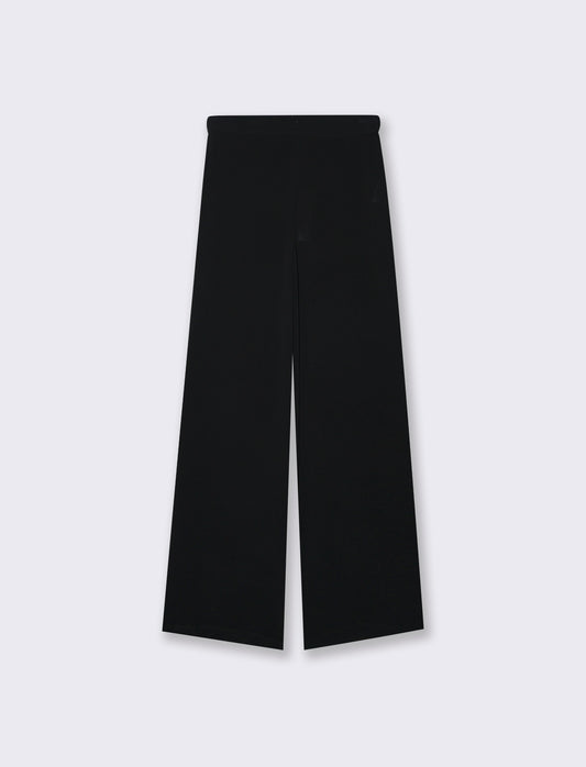 PANTALONE PALAZZO - Nero
