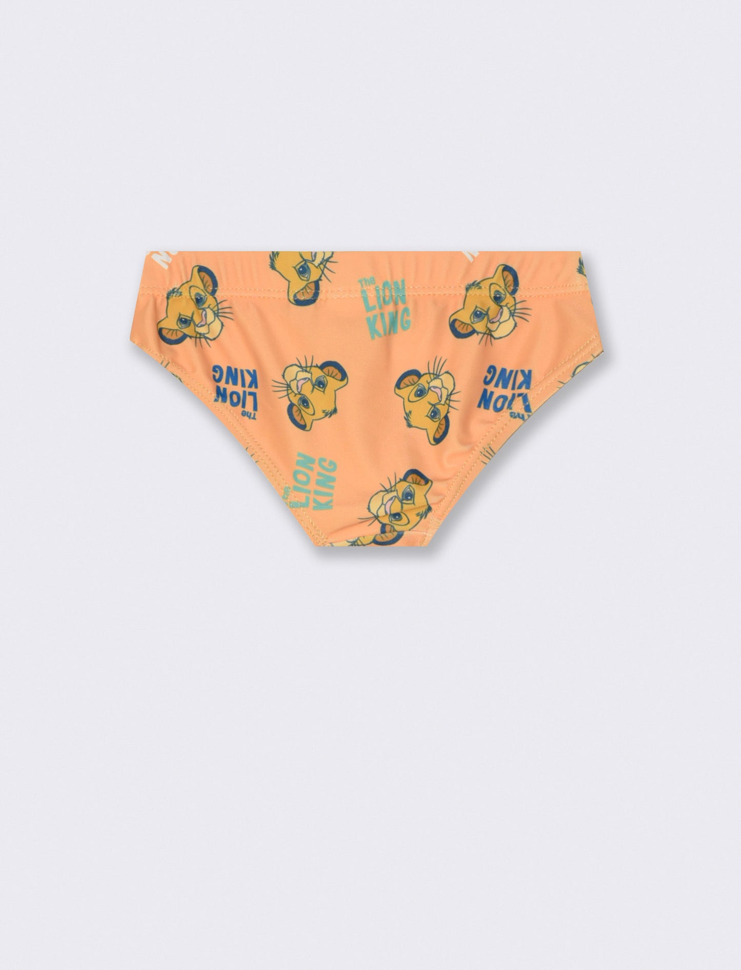 Costumino slip Re Leone da neonato - Arancio