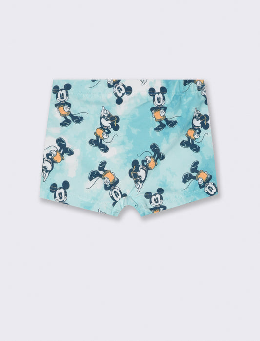 Costume pantaloncino Mickey Mouse da neonato - Turchese