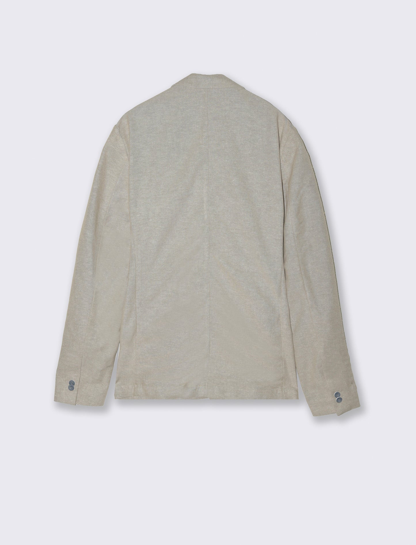 Man's unstructured linen blend blazer - Beige