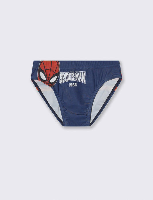 Spiderman Elastic Slip Costume for Boys - Blue