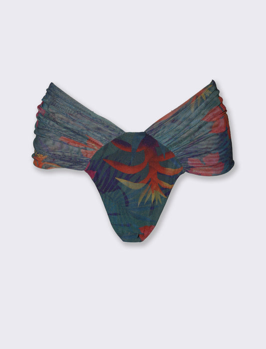 Slip mare donna vita alta - Multicolore