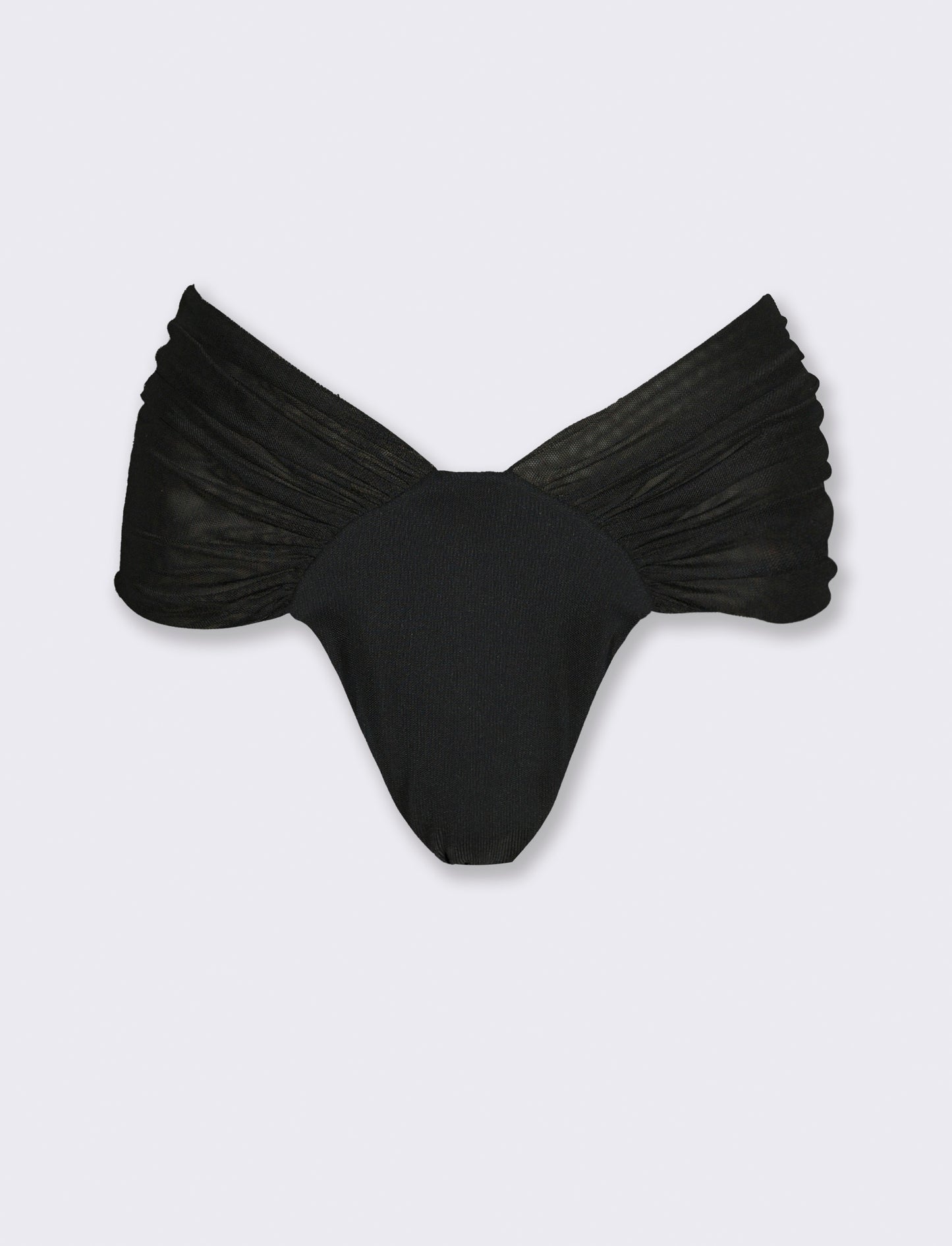 Slip mare donna vita alta - Nero