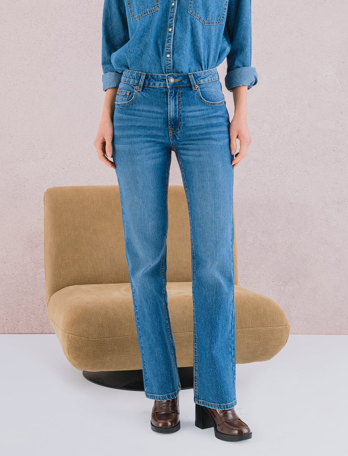 JEANS STRAIGHT - Denim