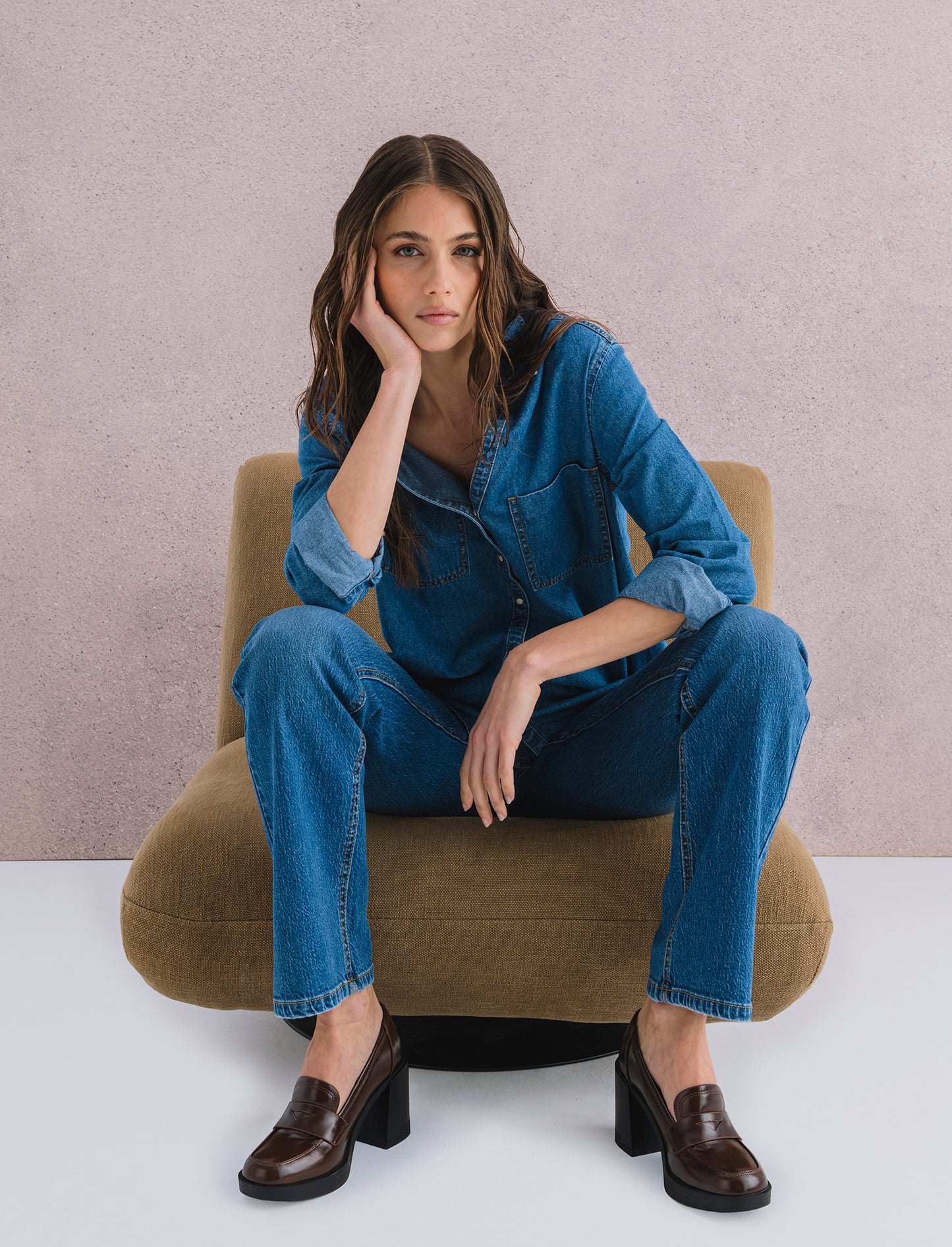 JEANS STRAIGHT - Denim