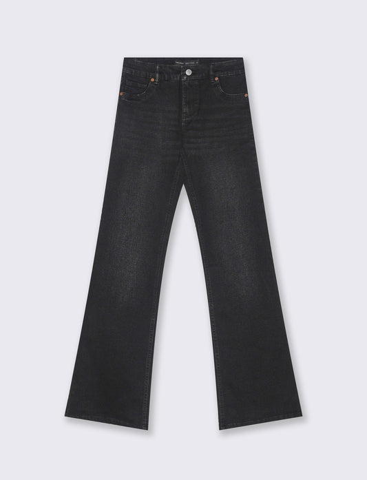 JEANS FLARE - Nero
