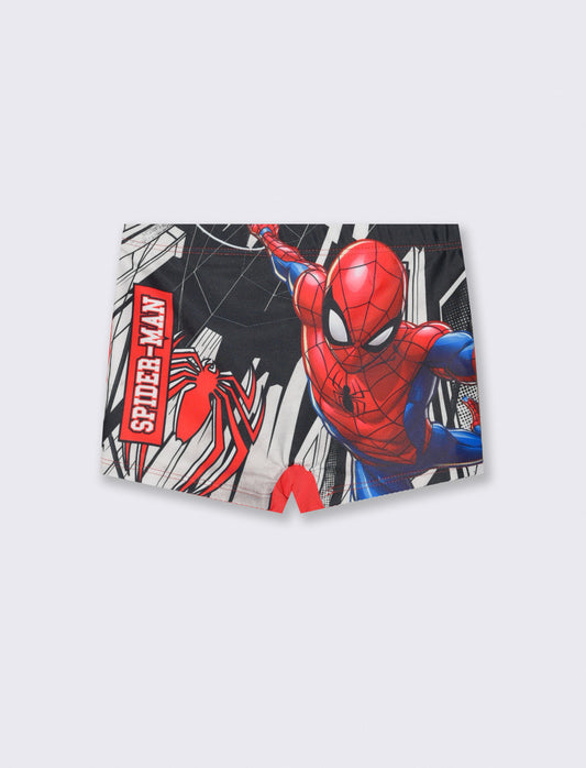 Spiderman Marvel Boys Elastic Boxer Costume - Red