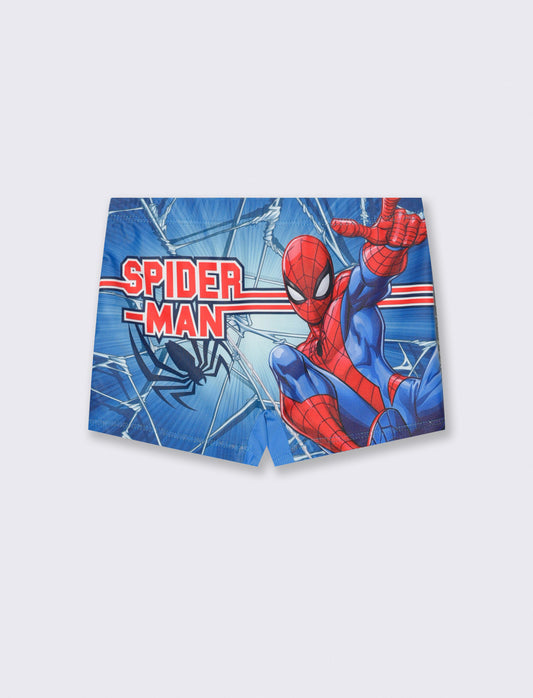 Spiderman Marvel Boys Elastic Boxer Costume - Blue