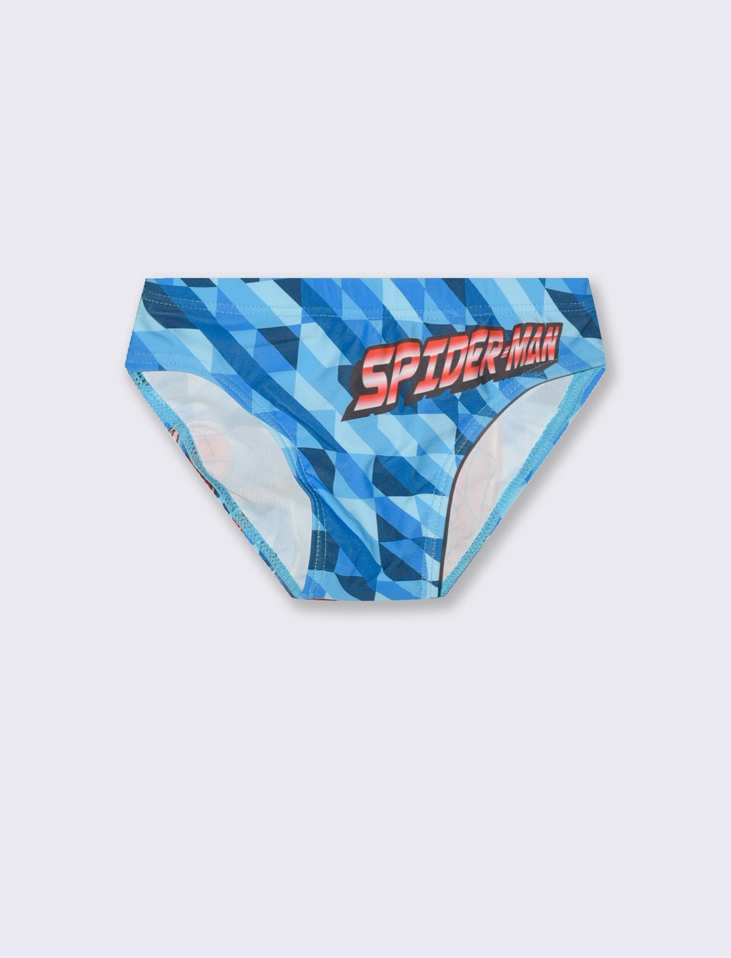 Avengers Boys Front Print Swim Briefs - Blue