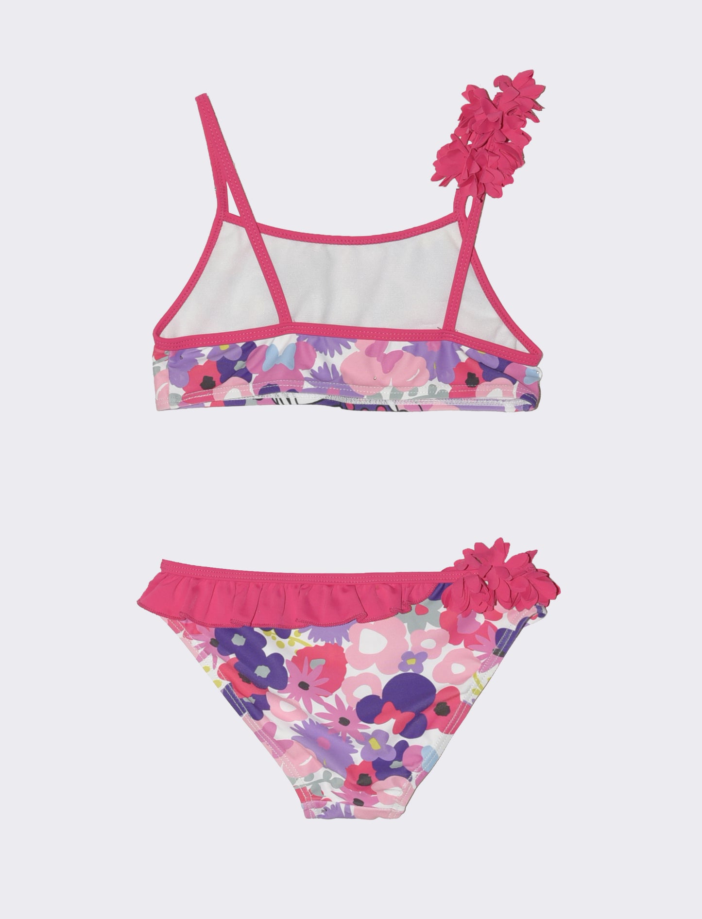 Minnie & Daisy Printed Two-Piece Costume for Girls - Fuxia