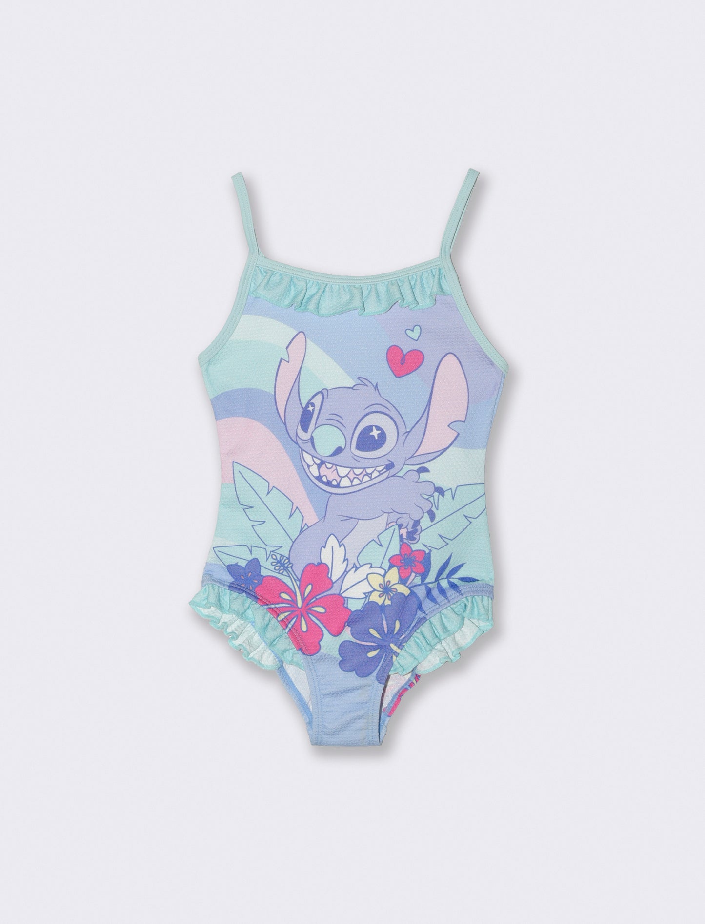 Costume intero Lilo & Stitch da bambina - Blu