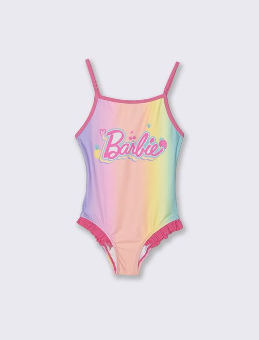 Costume intero Barbie da bambina - Fuxia