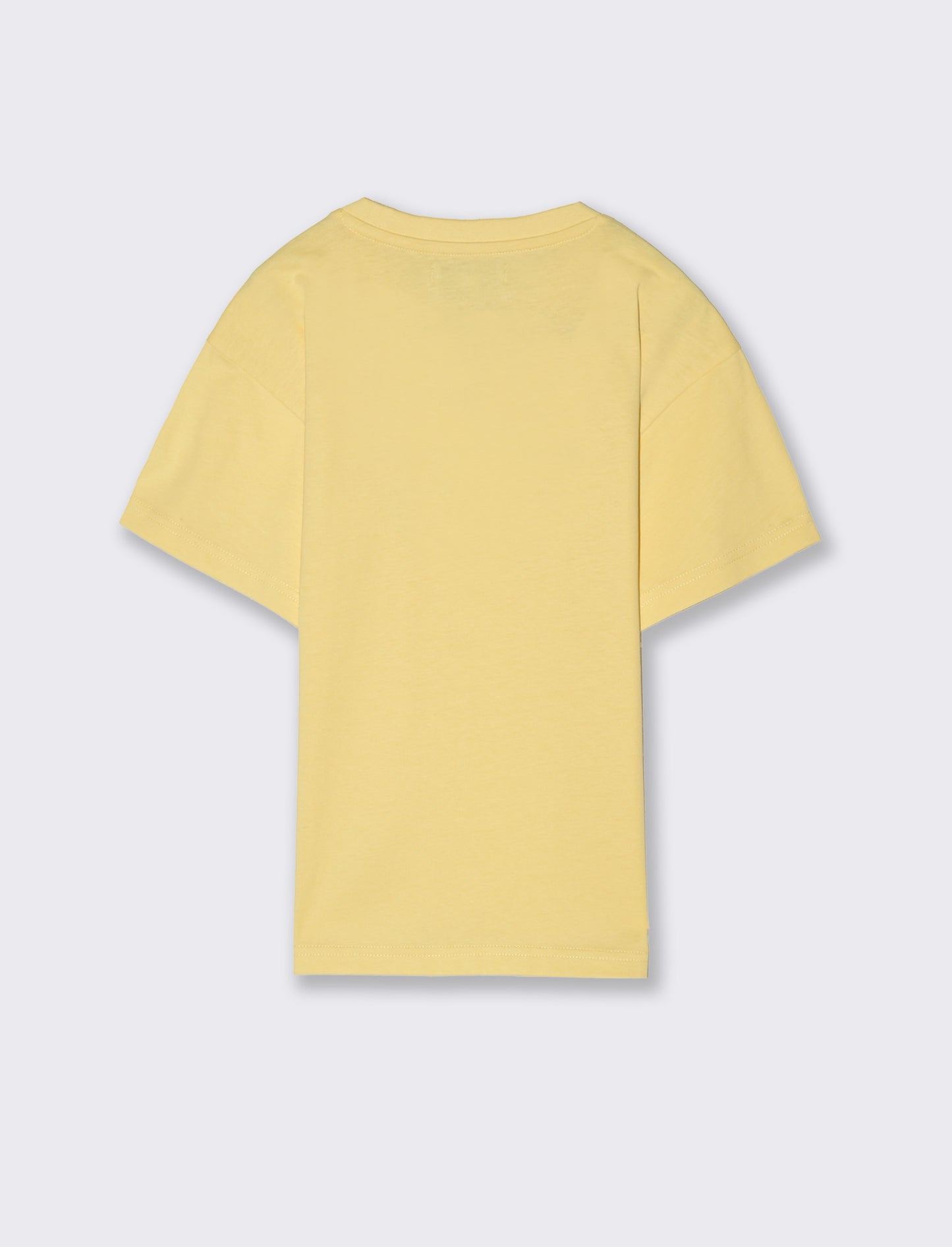T-shirt con ricamo da bambino - Giallo