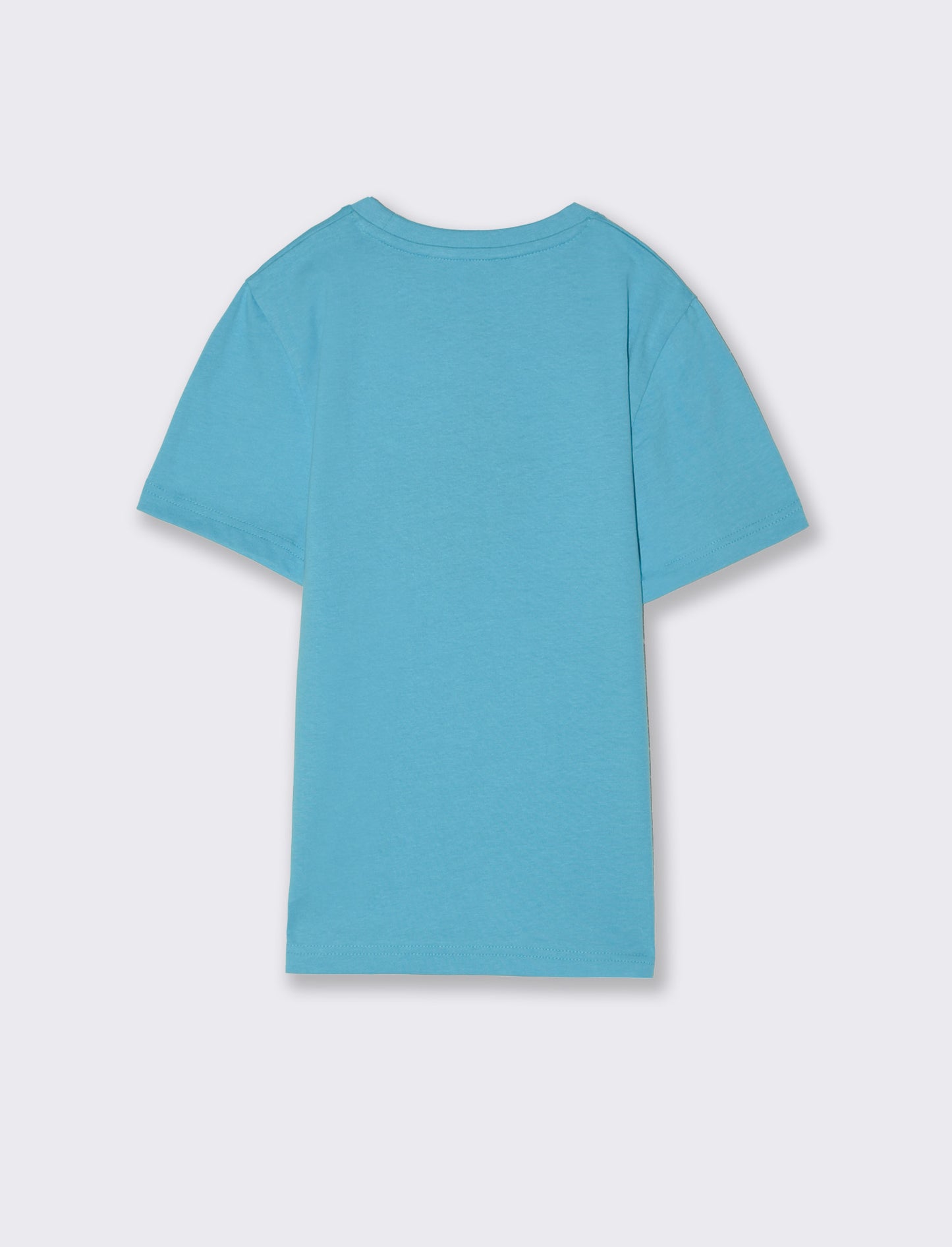 T-shirt con taschino da bambino - Turchese