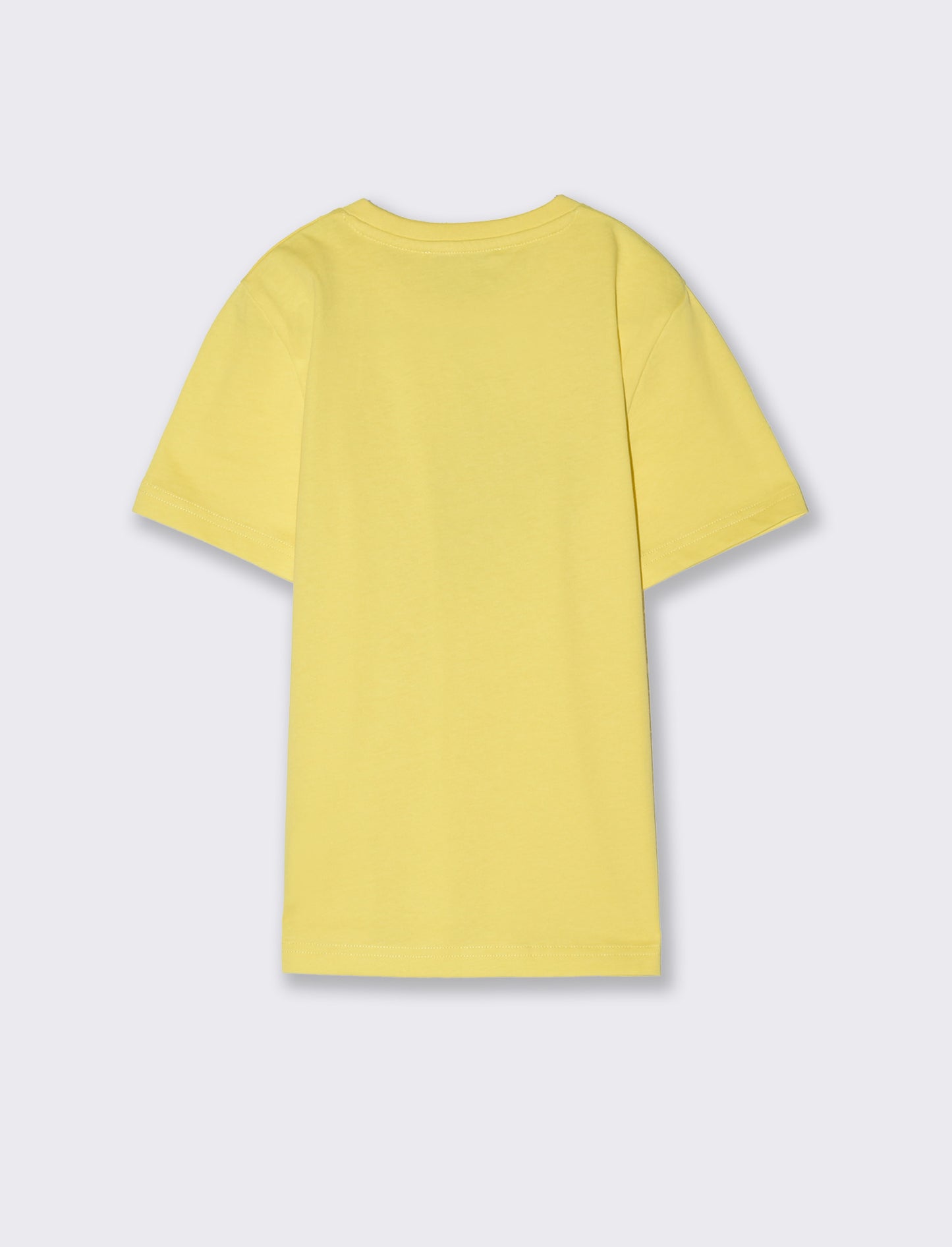T-shirt con taschino da bambino - Giallo