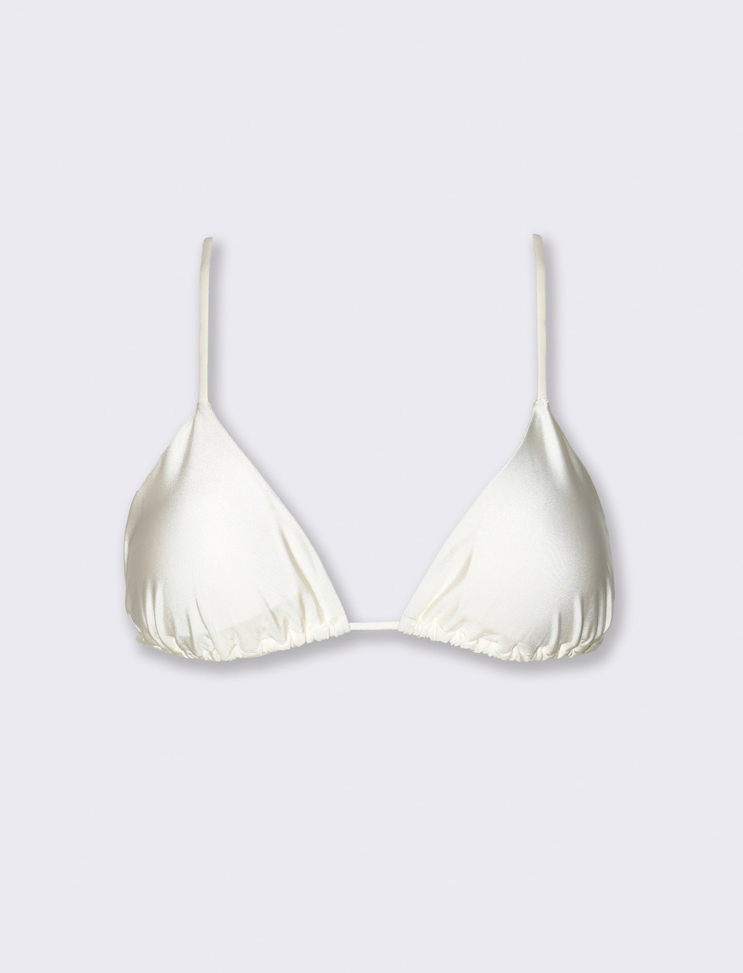 Reggiseno triangolo liscio - Bianco sporco
