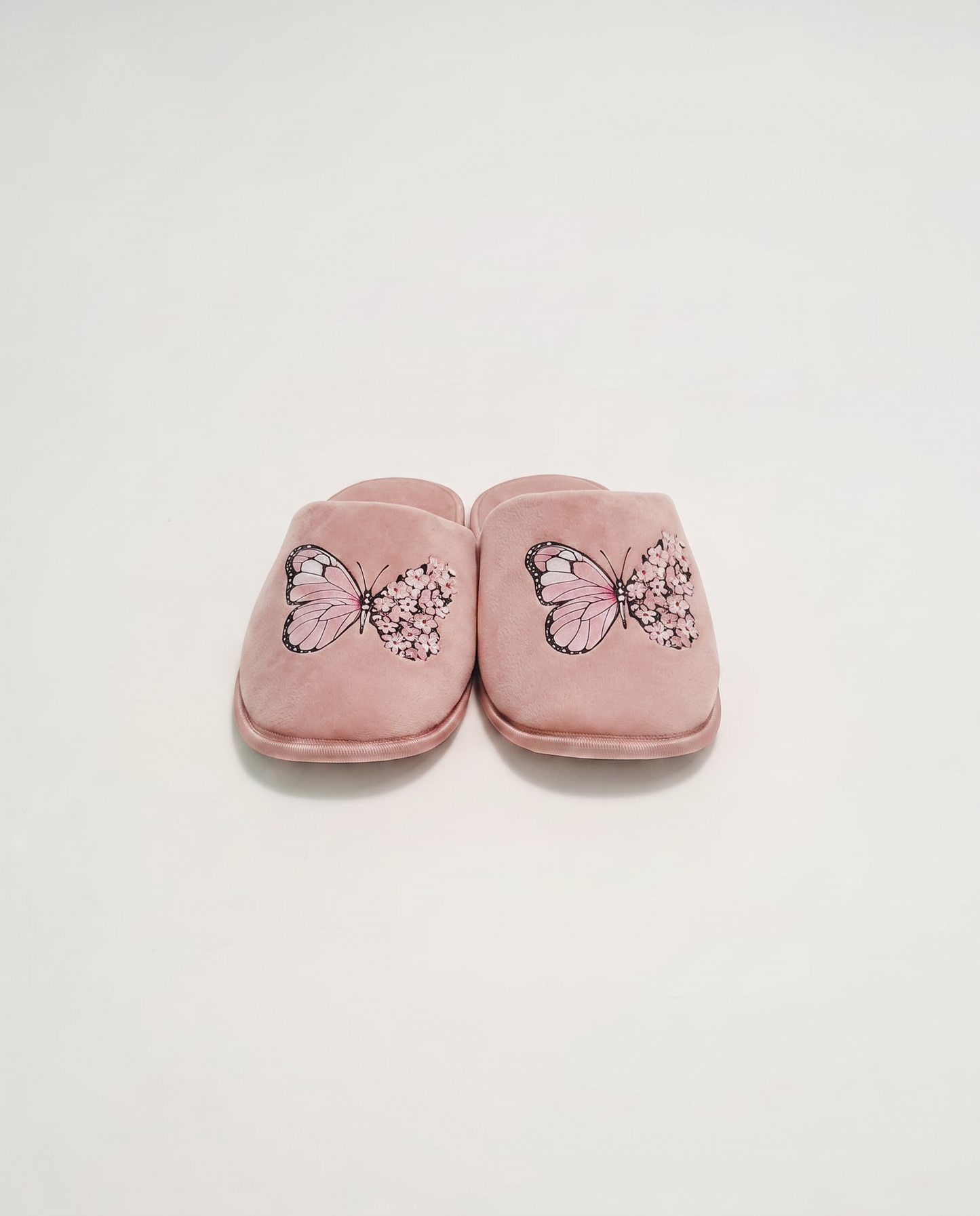 Butterfly print slipper - Pink