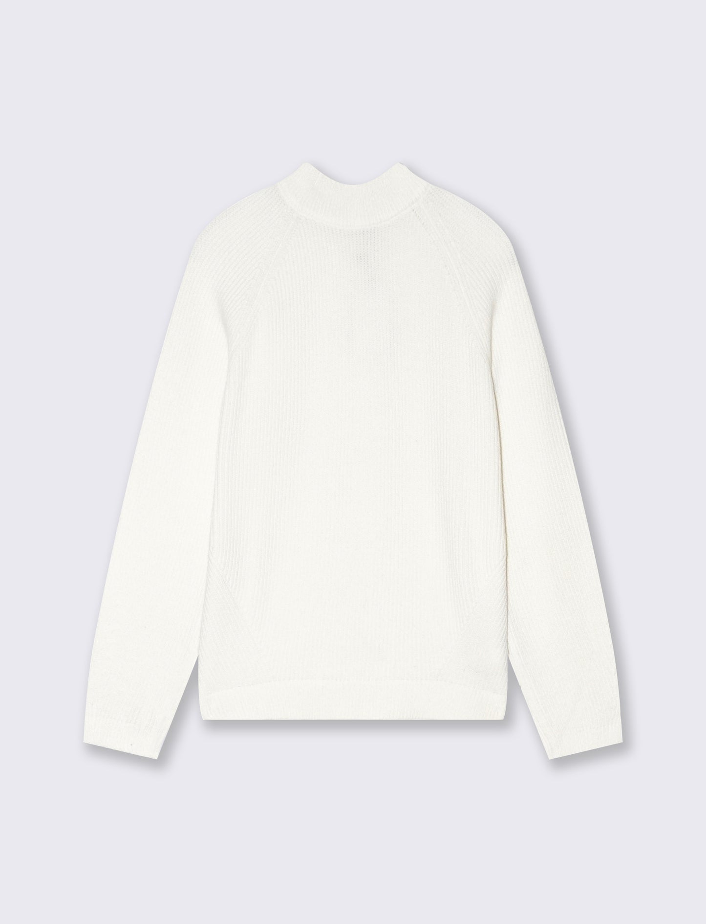 Maglia a coste - Avorio