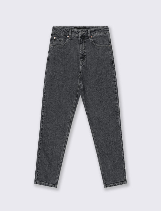 JEANS MOM FIT SLIM - Nero