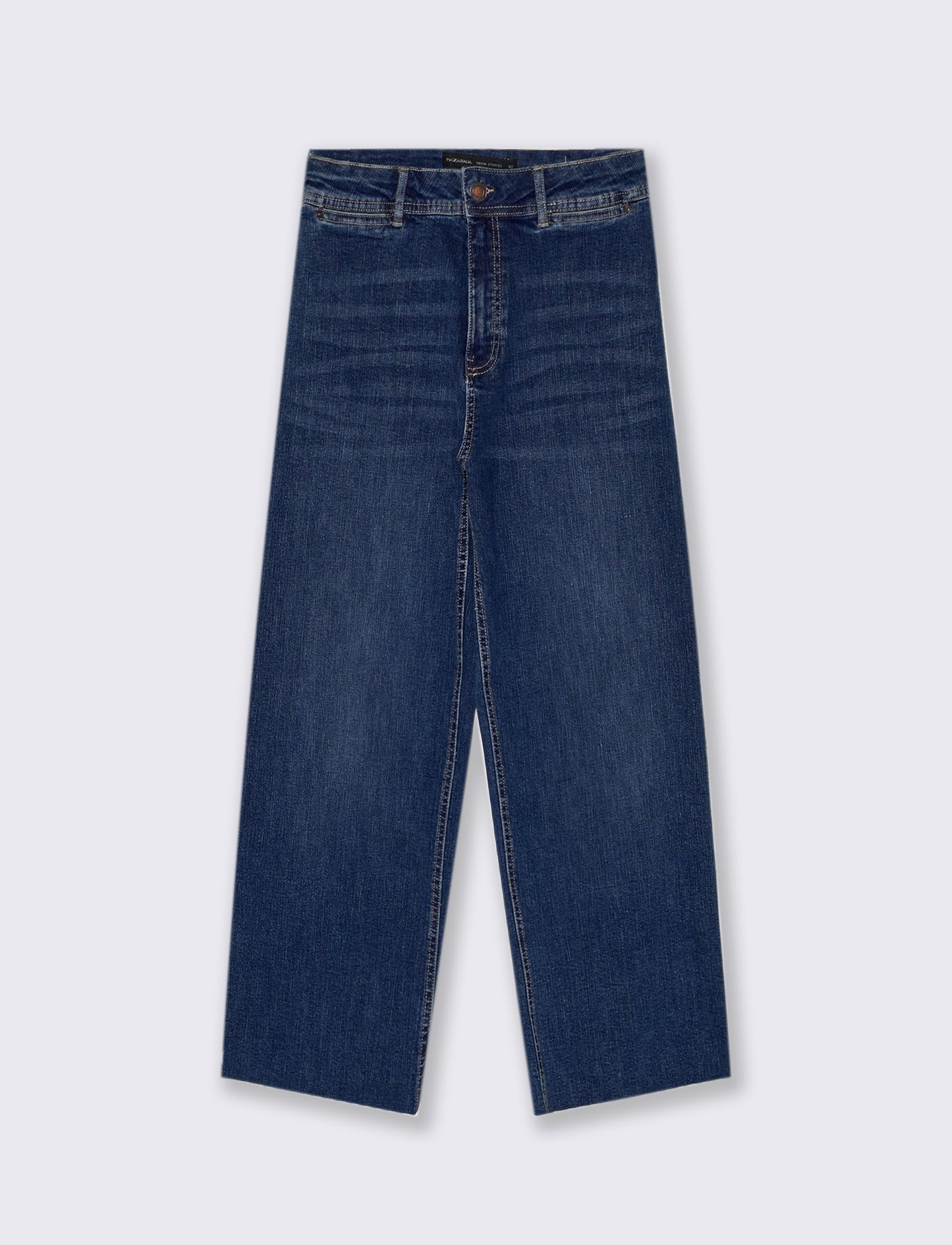 PANTALONE CROP - DENIM SCURO