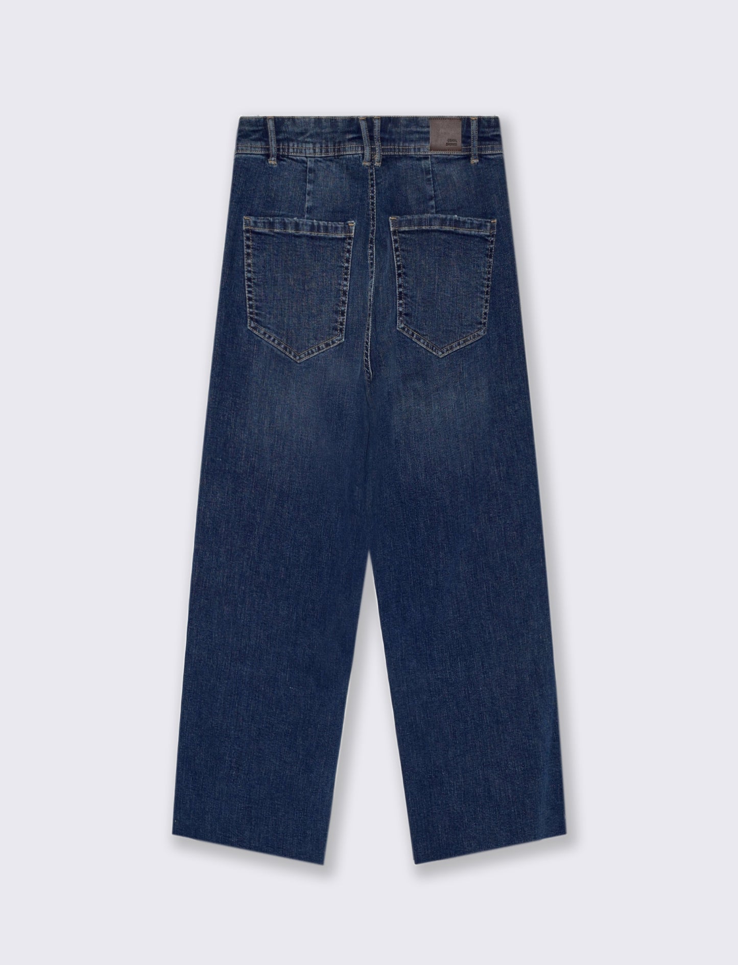PANTALONE CROP - DENIM SCURO