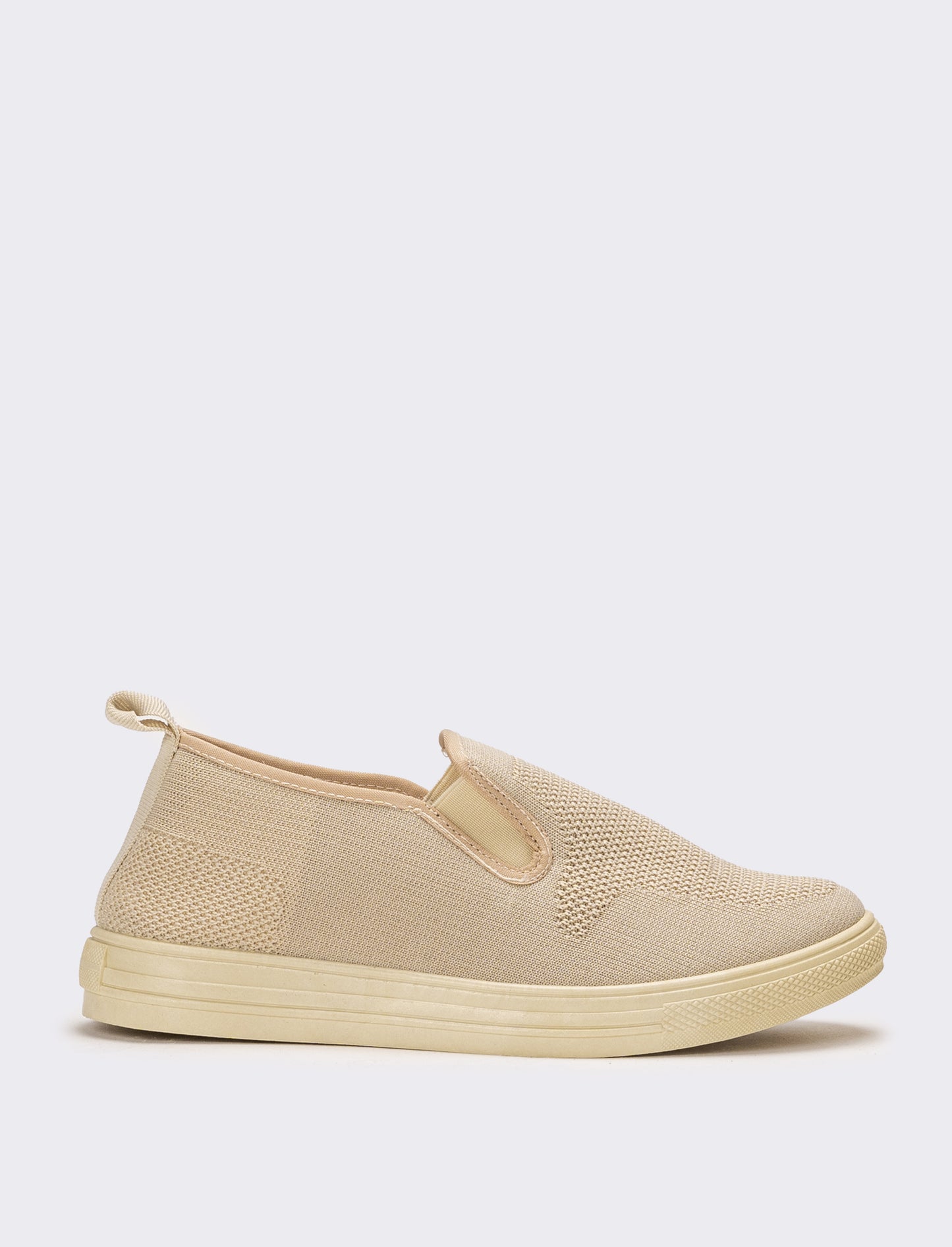 Slip-on in tessuto tecnico da uomo - Beige