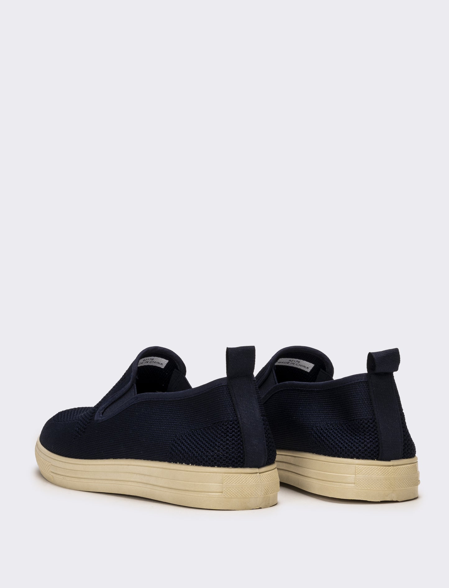 Slip-on in tessuto tecnico da uomo - BLUE/BLUE