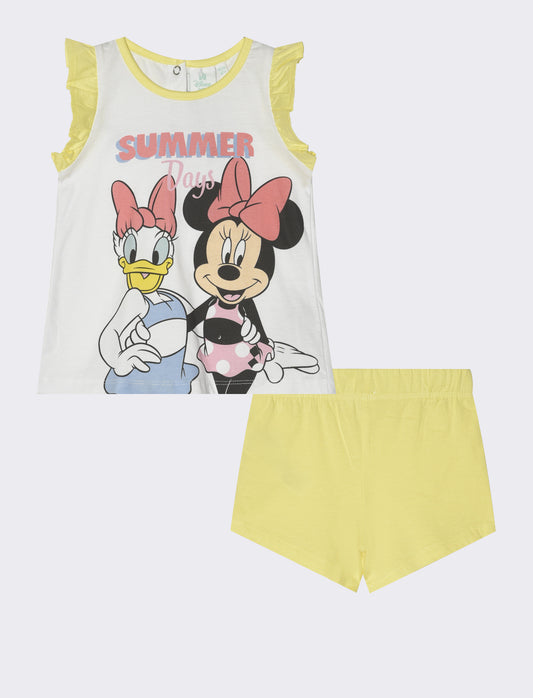 Completino da neonata Disney - Giallo