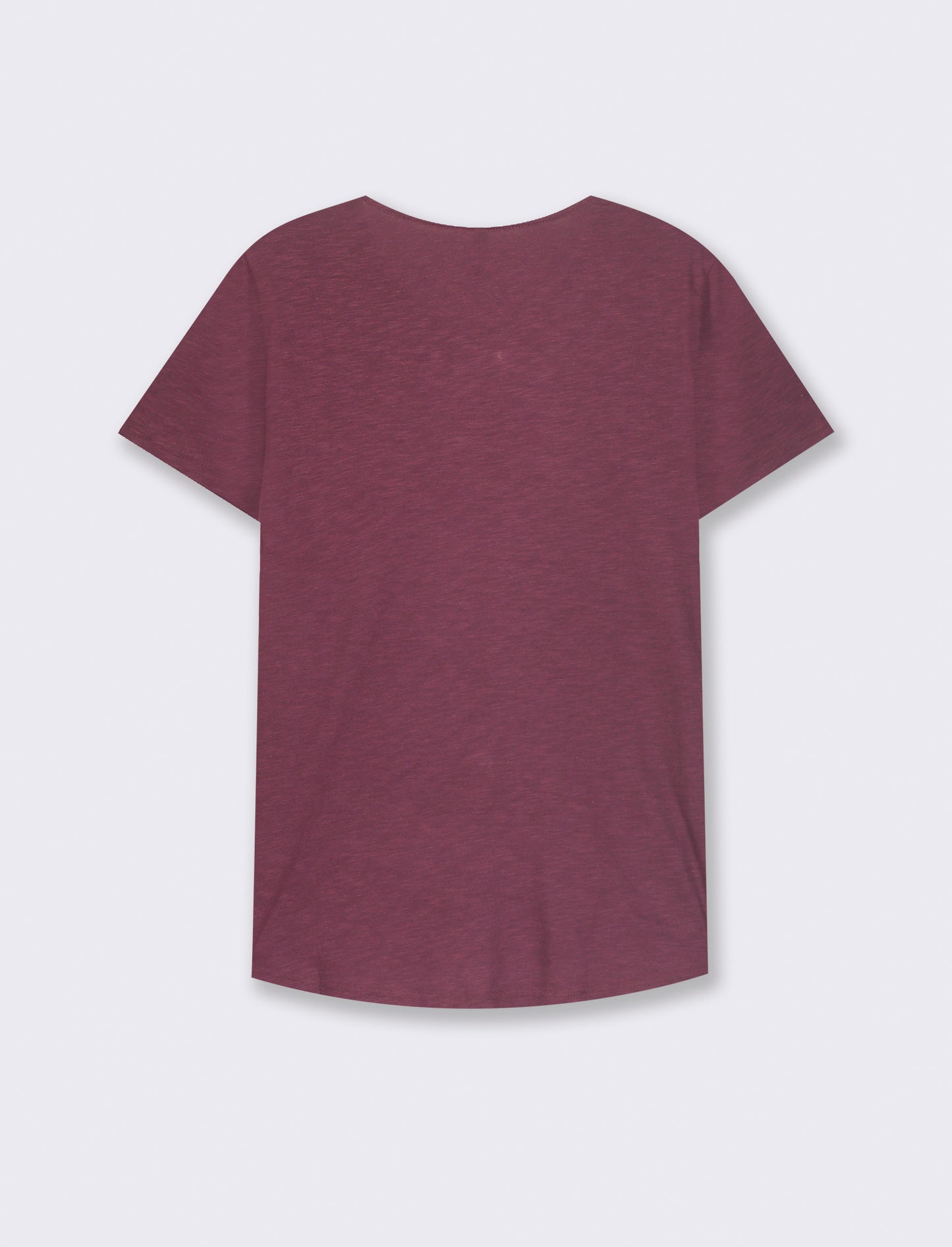 T-SHIRT BASICA - Bordeaux