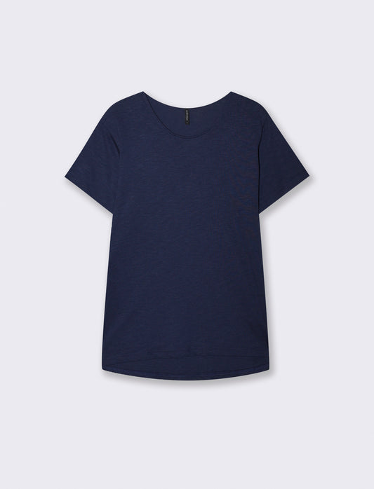 T-SHIRT BASICA - Blu
