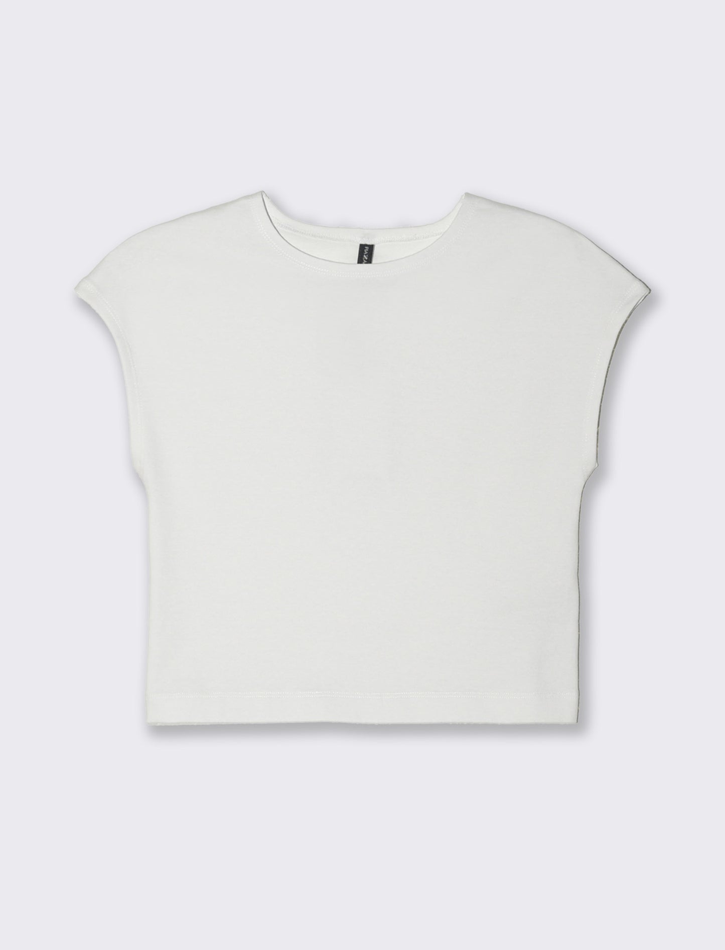 T-SHIRT CROP - Bianco
