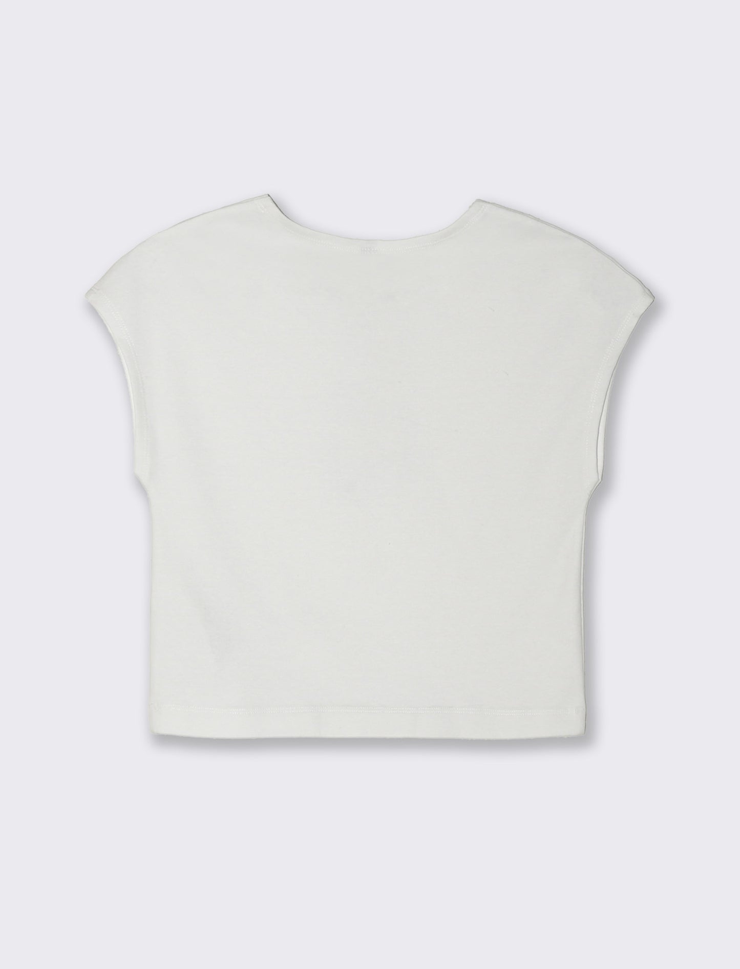 T-SHIRT CROP - Bianco