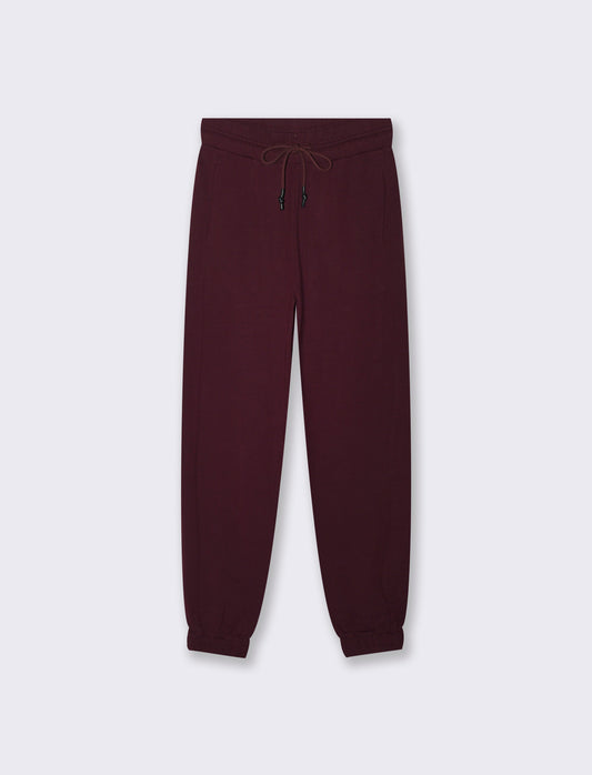 JOGGER CON COULISSE - Bordeaux
