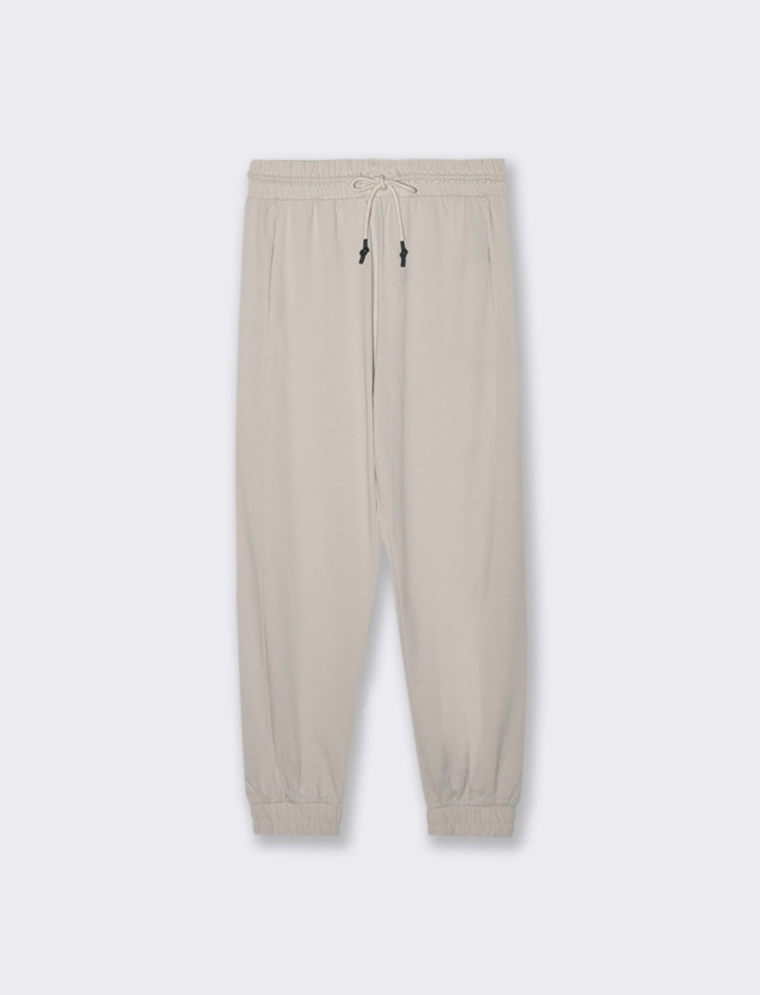 JOGGER CON COULISSE - Bianco gesso