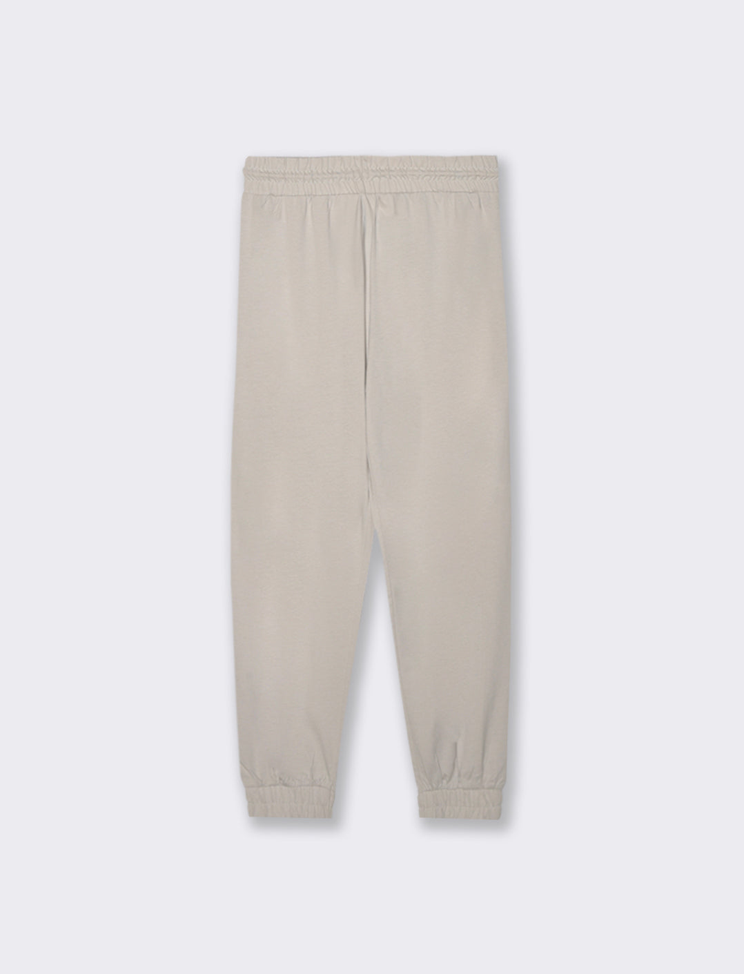 JOGGER CON COULISSE - Bianco gesso
