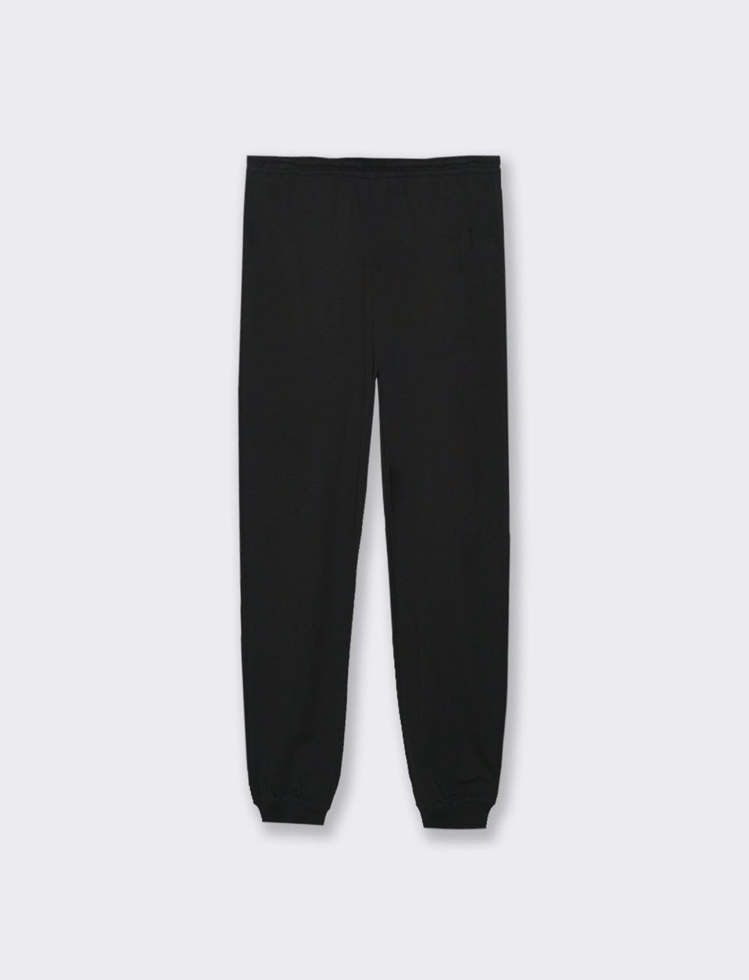 JOGGER CON STAMPA - Nero