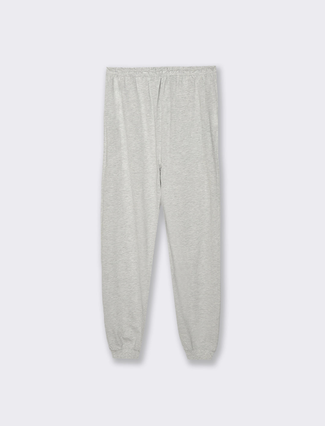 JOGGER CON STAMPA - Grigio chiaro mel.